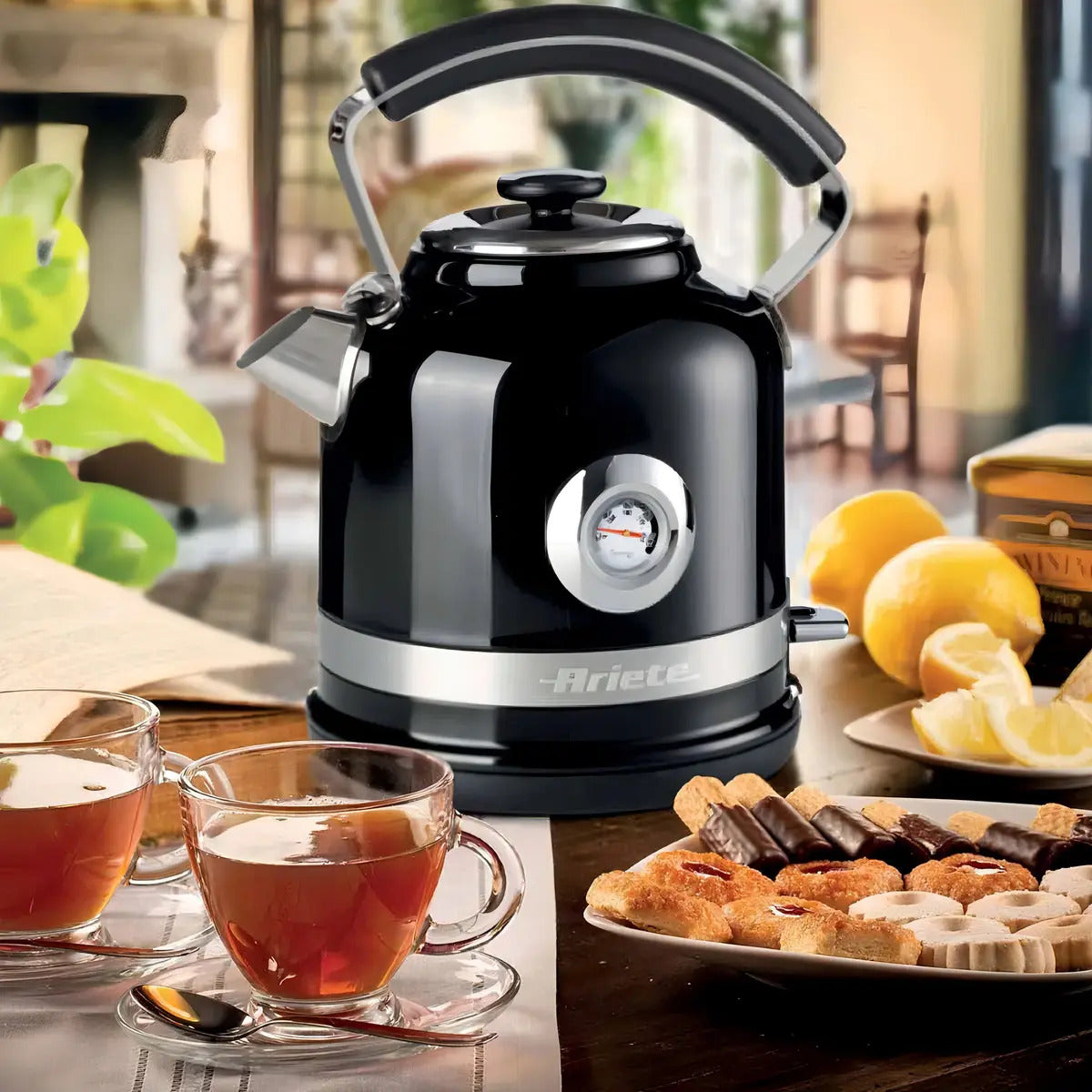 Chaleira Elétrica Ariete Moderna Preto 1,7 Litros 1850w 220v