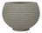 Vaso Bromelia Granito 26x24cm Cinza Granito
