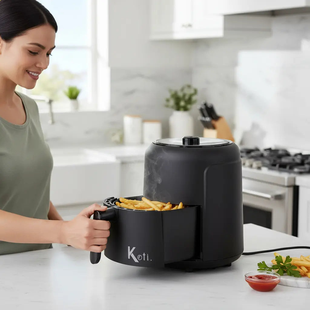 Forno Air Fryer Petit 2,6l - Koti 220v Preto