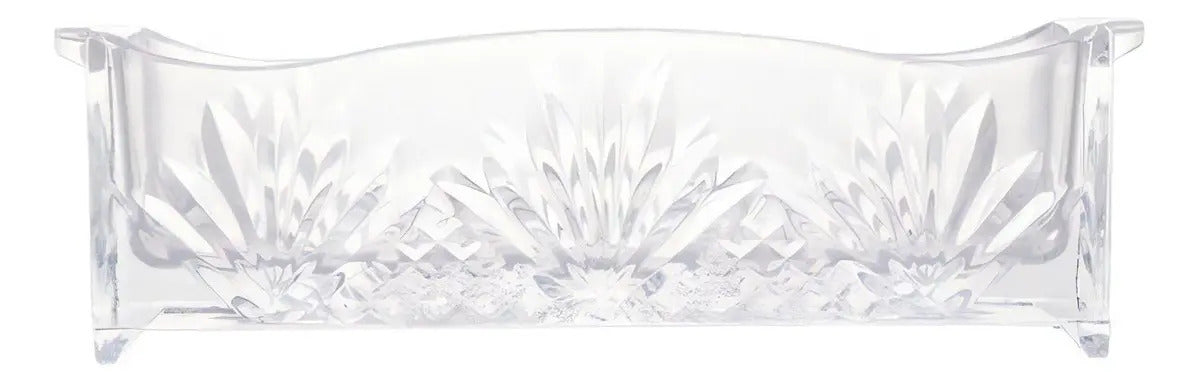 Porta Talheres De Cristal Linha Dublin - Lyor Transparente