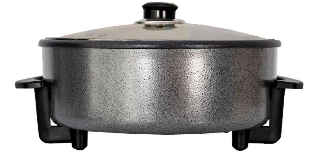 Panela Eletrica Mangiare 1500w 30cm Prepara Tudo - Agratto Preto 220v 60 Hz