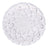 Prato De Sobremesa Bolo E Doces Cristal Diamond 18,5cm Lyor Cor Transparente
