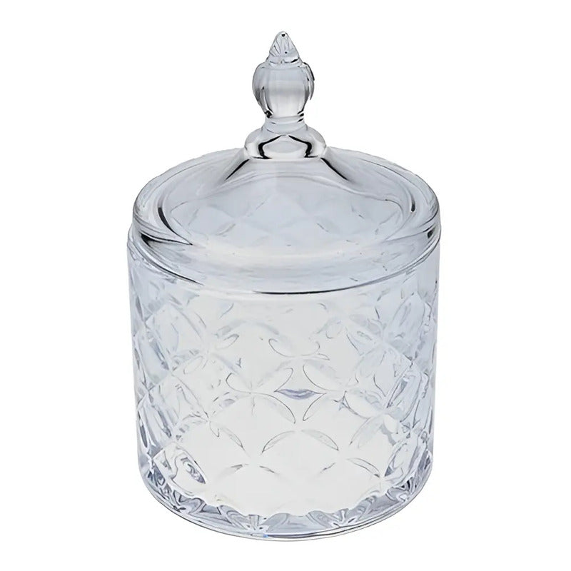Potiche Cristal De Chumbo Stella 10x15 Cm Lyor Cor Outro