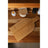 Tábua Decorativa Aura 39cm X 20cm X 1,5cm Bambu - Lyor Geométrico Marrom-claro