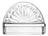 Porta Guardanapos De Cristal Sun Lyor 13cm X 4,5cm X 9cm