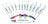 Magic Canetas Ponta Dupla Art Marker 48 Cores Vibrantes Bobbie Goods Diversas Cores