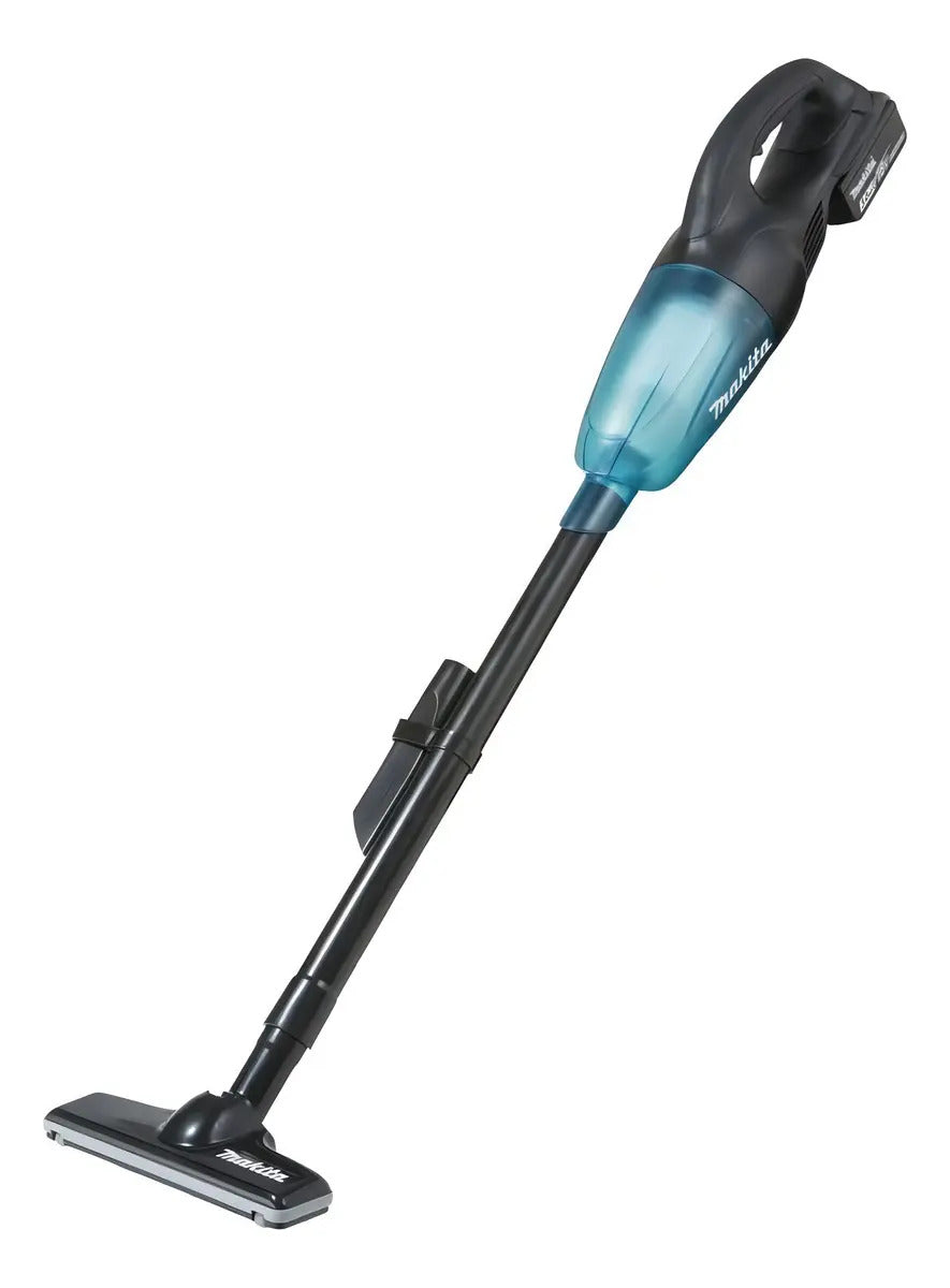 Aspirador De Pó Portátil 18v Dcl180rfb Makita C/ Bateria E Carregador Azul Makita/preto