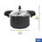 Panela De Pressão Brinox Pressure Indução Antiad. 5,4l Preta Cor Preto