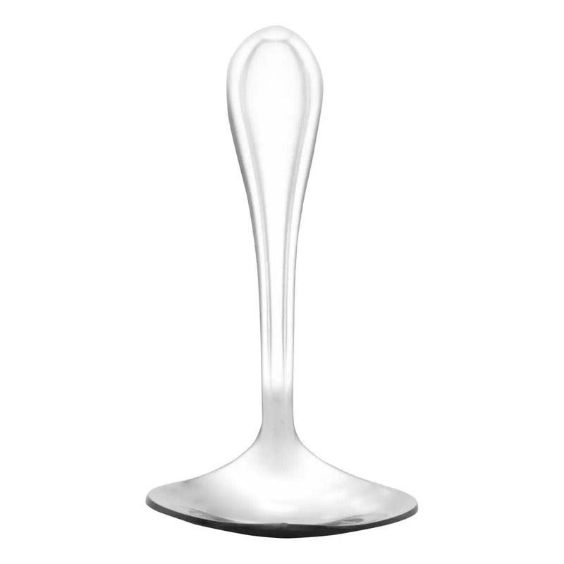 Jogo De Colher De Sobremesa Prateada Design Coração Inox 4un Cabo Prateado