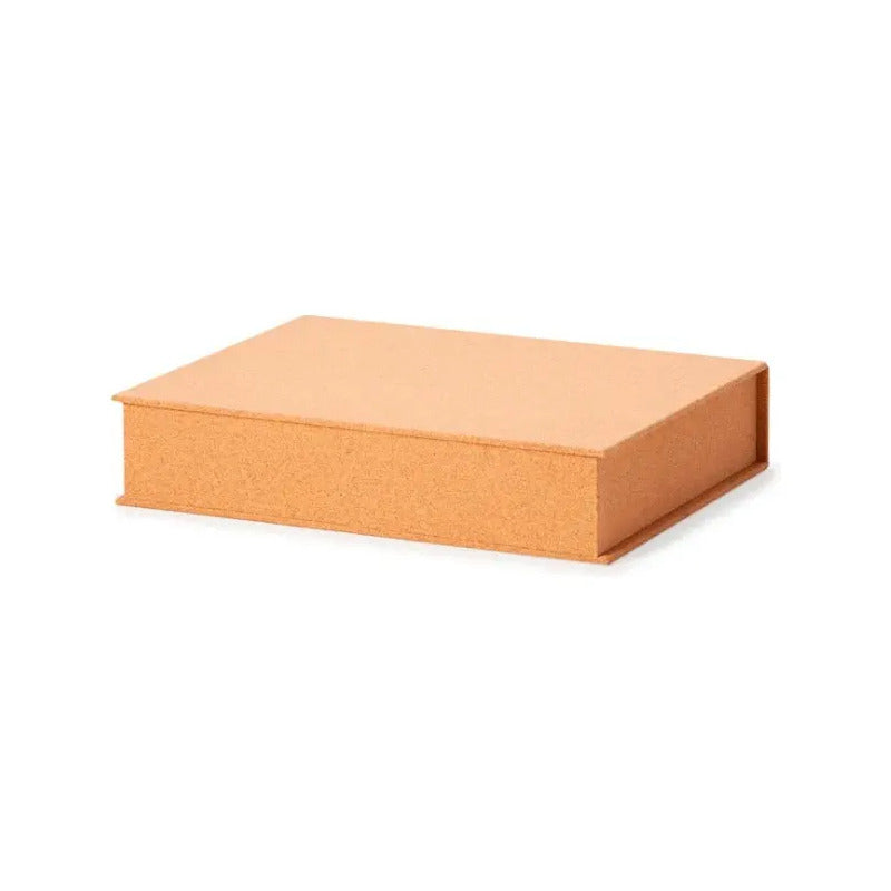 Caixa Em Mdf C/ Revestimento Em Cortiça Livro 32cm - Mart Caixa