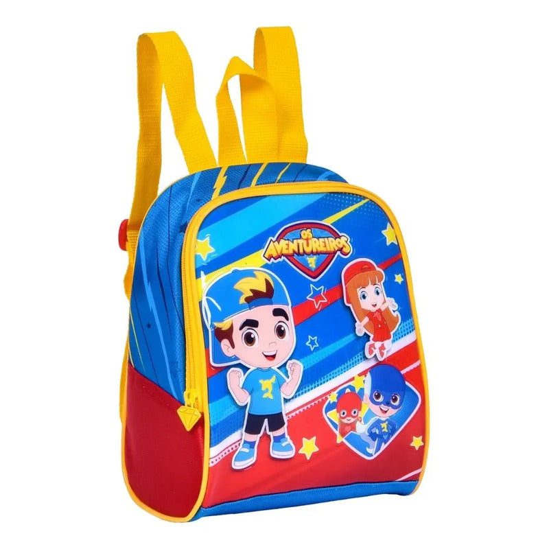 Clio Lancheira Aventureiros Poliéster Térmica 6l 25x20x11cm Cor Amarelo Escuro Luccas Neto