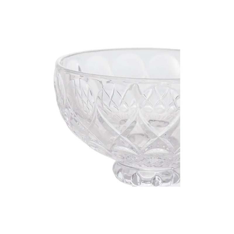 Jogo 6 Taças Para Sobremesa Sorvete Cristal Wolff 260ml Incolor
