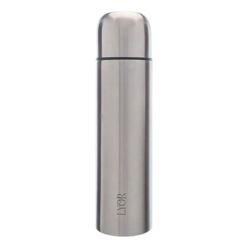 Garrafa Térmica De Aço Inox 500 Ml - Lyor