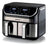Fritadeira Air Fryer Metal Duplo Cesto Ariete 9 L 2100w Prateado 220v